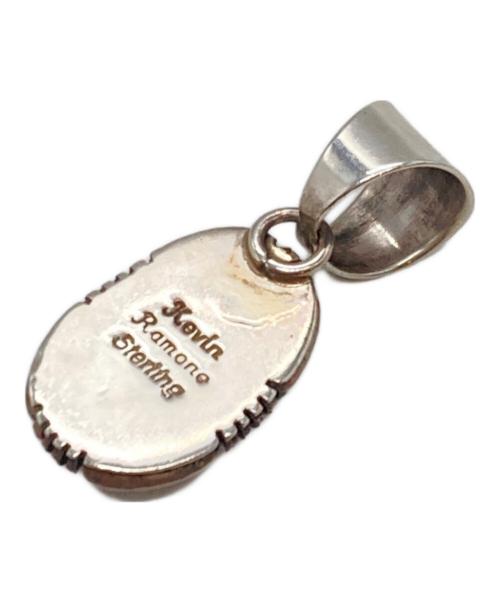 Kevin Ramone（ケヴィンラモーン）Kevin Ramone (ケヴィンラモーン) ターコイズペンダントトップ/ケヴィンラモーン/ブルー×シルバーの古着・服飾アイテム