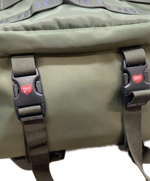HUMAN MADE（ヒューマンメイド）HUMAN MADE (ヒューマンメイド) ミリタリーナイロンバックパック/ヒューマンメイド カーキの古着・服飾アイテム
