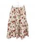 PINK HOUSE（ピンクハウス）の古着「チェリー総柄ロングスカート/ピンクハウス/P014VFS09 B」｜ホワイト×レッド