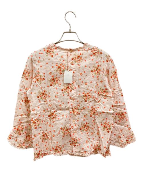 PINK HOUSE（ピンクハウス）PINK HOUSE (ピンクハウス) フリルブラウス/ピンクハウス/P012+FB12 B ピンク サイズ:表記なしの古着・服飾アイテム