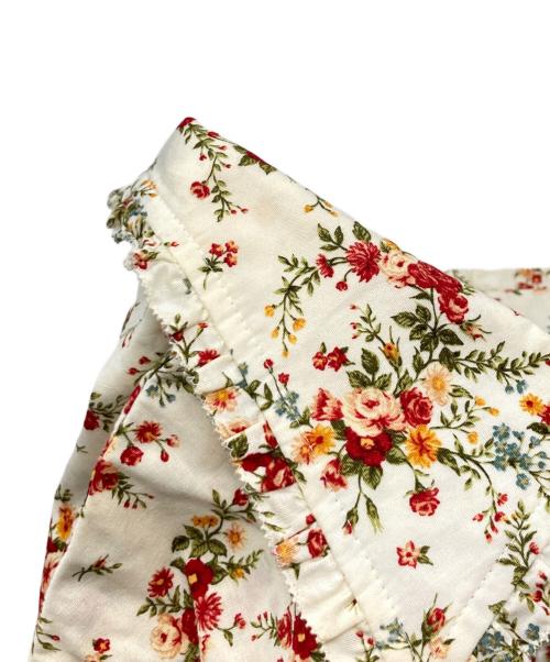 PINK HOUSE（ピンクハウス）PINK HOUSE (ピンクハウス) 花柄ウエスタンシャツ/ピンクハウス ホワイト×レッド サイズ:Ｍの古着・服飾アイテム