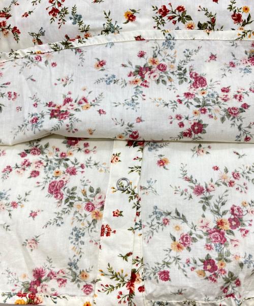 PINK HOUSE（ピンクハウス）PINK HOUSE (ピンクハウス) 花柄ウエスタンシャツ/ピンクハウス ホワイト×レッド サイズ:Ｍの古着・服飾アイテム