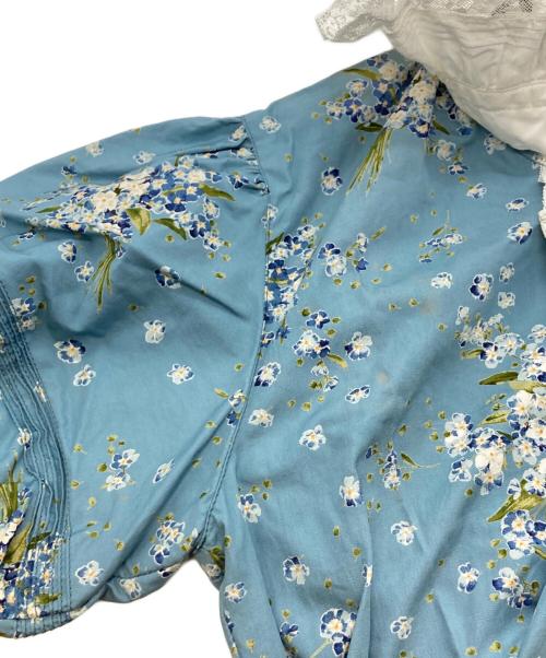 PINK HOUSE（ピンクハウス）PINK HOUSE (ピンクハウス) ブラウスワンピース/ピンクハウス/P013IFA06 B ブルー サイズ:Freeの古着・服飾アイテム