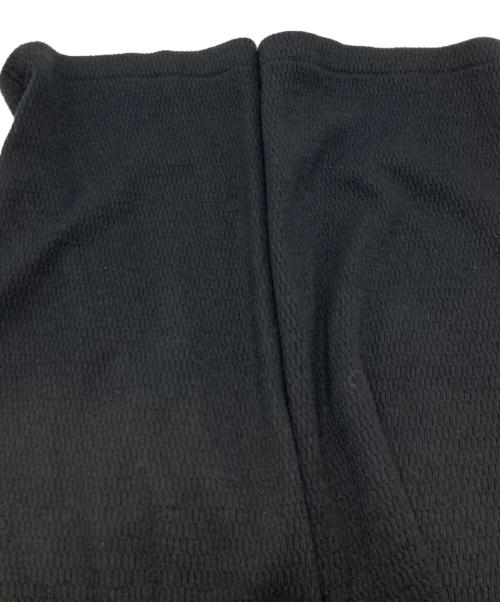 ANCELLM（アンセルム）ANCELLM (アンセルム) WAFFLE CREW NECK LS T-SHIRT/アンセルム/ANC-CT99 ブラック サイズ:2の古着・服飾アイテム