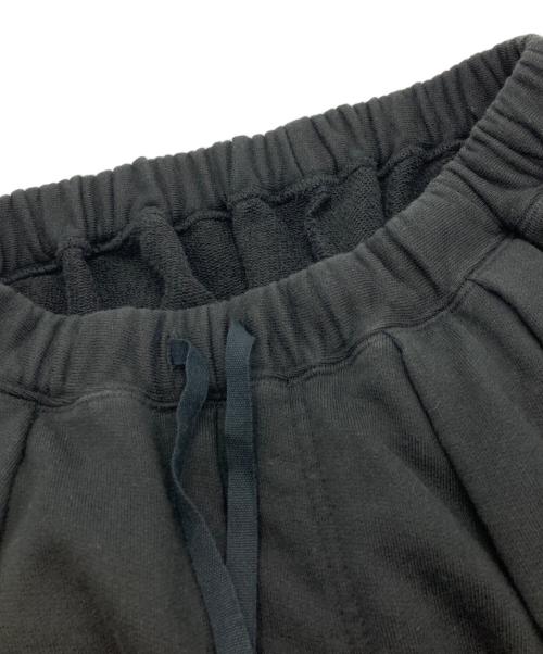 ANCELLM（アンセルム）ANCELLM (アンセルム) TUCK SWEAT SHORTS/アンセルム/ANC-PT46 ブラック サイズ:1の古着・服飾アイテム