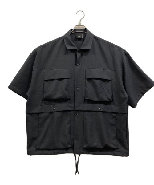 NEW BALANCE（ニューバランス）NEW BALANCE (ニューバランス) MET24 Open Collar Shirts/AMT45006 グレー サイズ:Mの古着・服飾アイテム