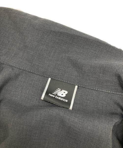 NEW BALANCE（ニューバランス）NEW BALANCE (ニューバランス) MET24 Open Collar Shirts/AMT45006 グレー サイズ:Mの古着・服飾アイテム