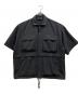 NEW BALANCE（ニューバランス）の古着「MET24 Open Collar Shirts/AMT45006」｜グレー