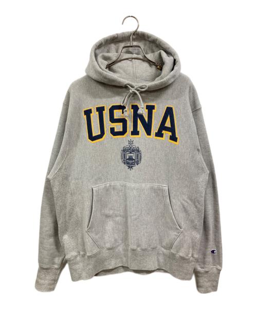 Champion（チャンピオン）Champion (チャンピオン) プルオーバーパーカー/22AWSH01 グレー サイズ:Mの古着・服飾アイテム