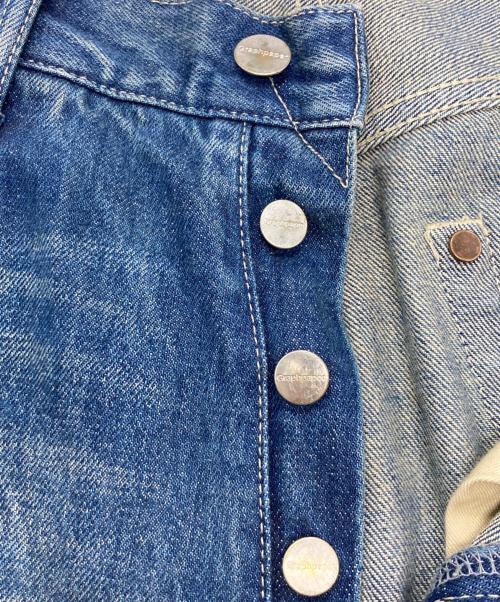 Graphpaper（グラフペーパー）Graphpaper (グラフペーパー) SELVAGE DENIM FIVE POCKET WIDE STRAIGHT PANTS/グラフペーパー/GM231-40103DB/23SS インディゴ サイズ:2の古着・服飾アイテム