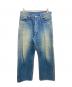 Graphpaper（グラフペーパー）の古着「SELVAGE DENIM FIVE POCKET WIDE STRAIGHT PANTS/グラフペーパー/GM231-40103DB/23SS」｜インディゴ