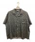 KEBOZ（ケボズ）の古着「総柄オープンカラーシャツ/ケボズ」｜グリーン