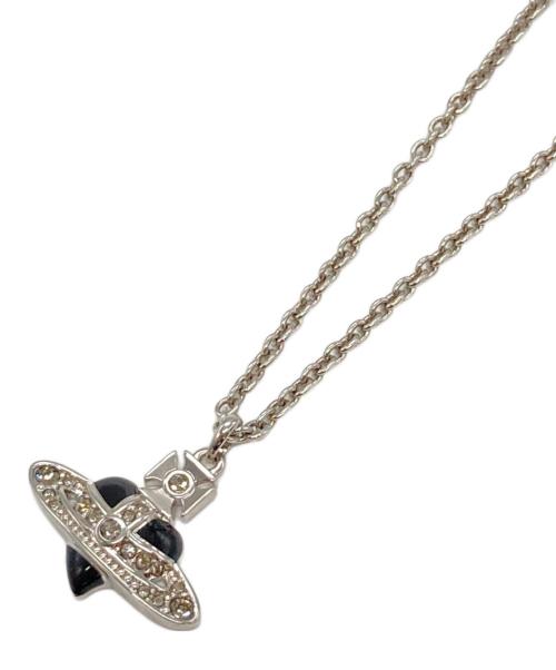 Vivienne Westwood（ヴィヴィアンウエストウッド）Vivienne Westwood (ヴィヴィアンウエストウッド) MAN DIAMANTE HEART ネックレス/ヴィヴィアンウエストウッド シルバーの古着・服飾アイテム