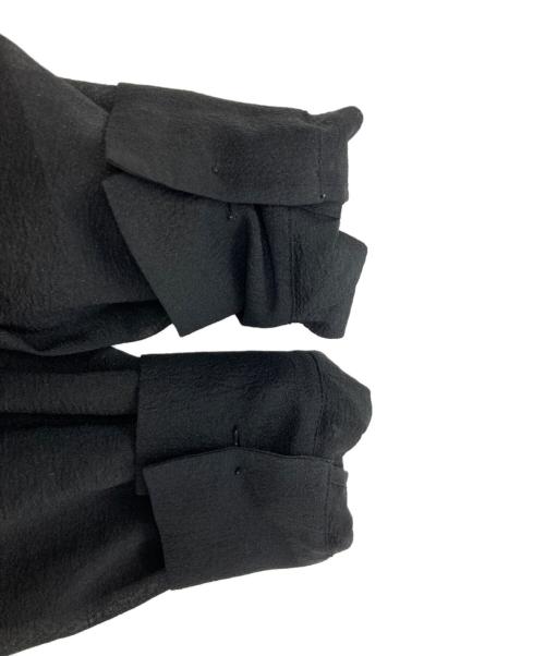 YONFA（ヨンファ）YONFA (ヨンファ) シアーバンドカラーシャツ/ヨンファ/01-22-00 ブラック サイズ:Freeの古着・服飾アイテム