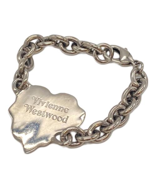 Vivienne Westwood（ヴィヴィアンウエストウッド）Vivienne Westwood (ヴィヴィアンウエストウッド) ハートブレスレット/ヴィヴィアンウエストウッド シルバーの古着・服飾アイテム