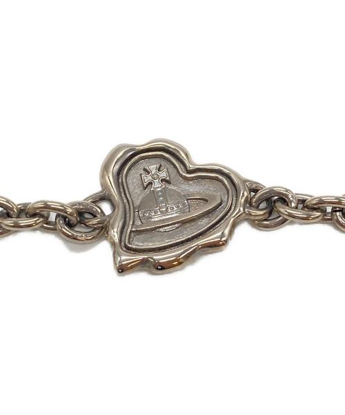 Vivienne Westwood（ヴィヴィアンウエストウッド）Vivienne Westwood (ヴィヴィアンウエストウッド) ハートブレスレット/ヴィヴィアンウエストウッド シルバーの古着・服飾アイテム