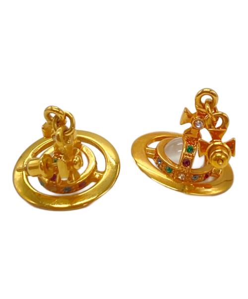 Vivienne Westwood（ヴィヴィアンウエストウッド）Vivienne Westwood (ヴィヴィアンウエストウッド) タイニーオーブピアス/ヴィヴィアンウエストウッド ゴールドの古着・服飾アイテム