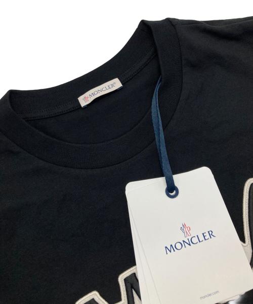 MONCLER（モンクレール）MONCLER (モンクレール) Heren Varsity Logo Tee/モンクレール/K10918C00011 89AJS ブラック サイズ:Mの古着・服飾アイテム