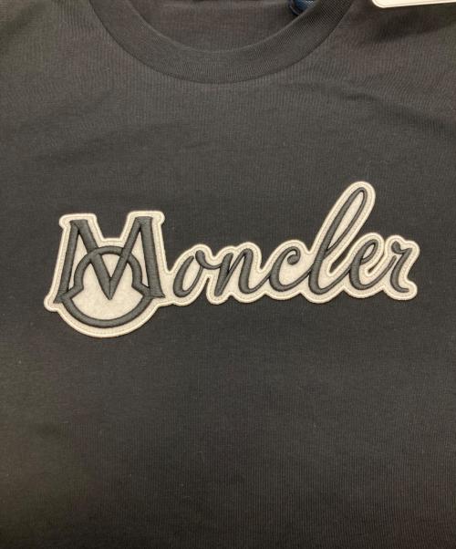 MONCLER（モンクレール）MONCLER (モンクレール) Heren Varsity Logo Tee/モンクレール/K10918C00011 89AJS ブラック サイズ:Mの古着・服飾アイテム