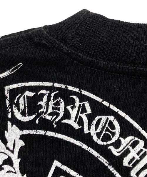 CHROME HEARTS（クロムハーツ）CHROME HEARTS (クロムハーツ) HALF SLEEVE T-SHIRT MULTI MOTIF/2212-304-0608/クロムハーツ/国内代理店表記あり ブラック サイズ:Mの古着・服飾アイテム