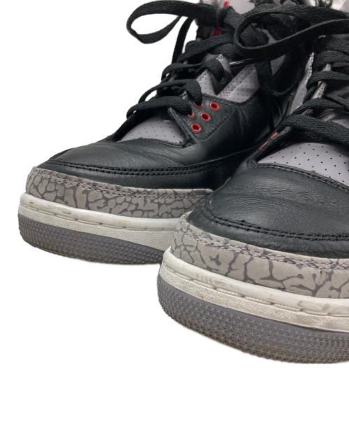 NIKE（ナイキ）NIKE (ナイキ) AIR JORDAN 3 RETRO/ナイキ/DN3707-010/AIR JORDAN ブラックセメント サイズ:27.5cmの古着・服飾アイテム