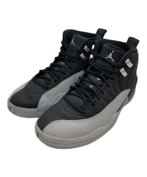 NIKE（ナイキ）NIKE (ナイキ) JORDAN BRAND AIR JORDAN 12 RETRO BLACK/WOLF GREY-WHITE グレー×ブラック サイズ:27cmの古着・服飾アイテム