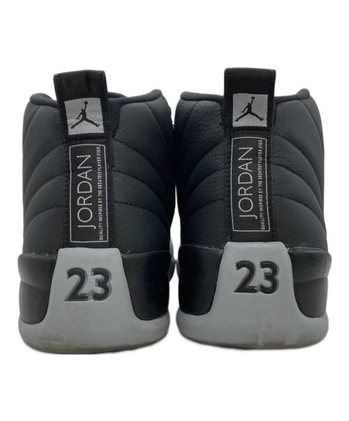 NIKE（ナイキ）NIKE (ナイキ) JORDAN BRAND AIR JORDAN 12 RETRO BLACK/WOLF GREY-WHITE グレー×ブラック サイズ:27cmの古着・服飾アイテム