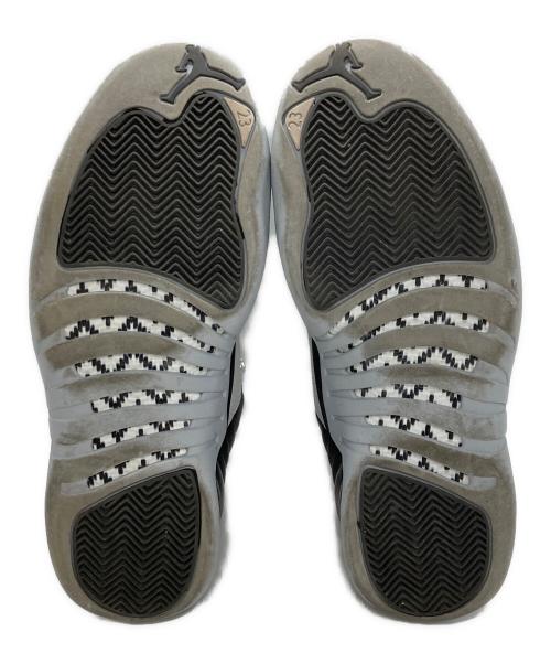 NIKE（ナイキ）NIKE (ナイキ) JORDAN BRAND AIR JORDAN 12 RETRO BLACK/WOLF GREY-WHITE グレー×ブラック サイズ:27cmの古着・服飾アイテム