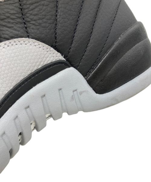 NIKE（ナイキ）NIKE (ナイキ) JORDAN BRAND AIR JORDAN 12 RETRO BLACK/WOLF GREY-WHITE グレー×ブラック サイズ:27cmの古着・服飾アイテム
