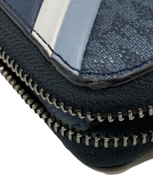 MICHAEL KORS（マイケル・コース）MICHAEL KORS (マイケルコース) 長財布/マイケルコース ネイビー×ホワイトの古着・服飾アイテム