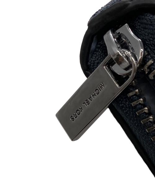 MICHAEL KORS（マイケル・コース）MICHAEL KORS (マイケルコース) 長財布/マイケルコース ネイビー×ホワイトの古着・服飾アイテム