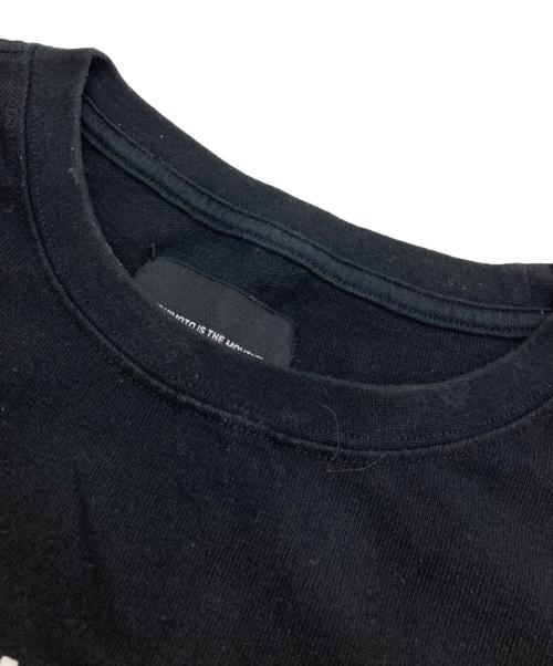 NISHIMOTO IS THE MOUTH（ニシモトイズザマウス）NISHIMOTO IS THE MOUTH (ニシモトイズザマウス) プリントTシャツ/ニシモトイズザマウス ブラック サイズ:Ｌの古着・服飾アイテム