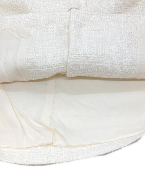 BALLSEY（ボールジィ）BALLSEY (ボールジィ) ライトスラブツイード ショートジレ/ボールジィ/11-07-42-07232 アイボリー サイズ:36の古着・服飾アイテム