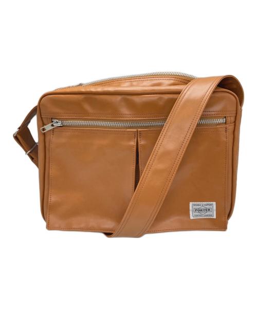 PORTER（ポーター）PORTER (ポーター) フリースタイルショルダーバッグ/ポーター キャメルの古着・服飾アイテム
