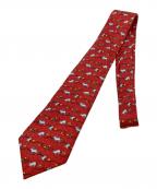 HERMESエルメス）の古着「ネクタイ」｜レッド