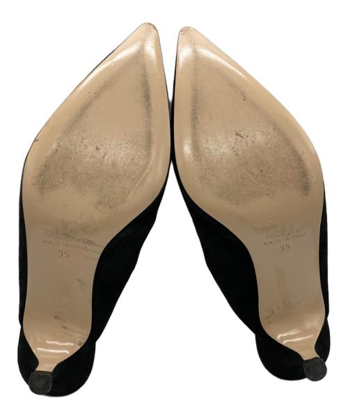 NEBULONIE（ネブローニ）NEBULONIE (ネブローニ) リボンミュール/ネブローニ ブラック サイズ:35の古着・服飾アイテム