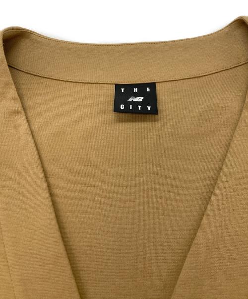 NEW BALANCE（ニューバランス）NEW BALANCE (ニューバランス) カーディガン　ニューバランス　JMTL1922　 ブラウン サイズ:Ｌの古着・服飾アイテム