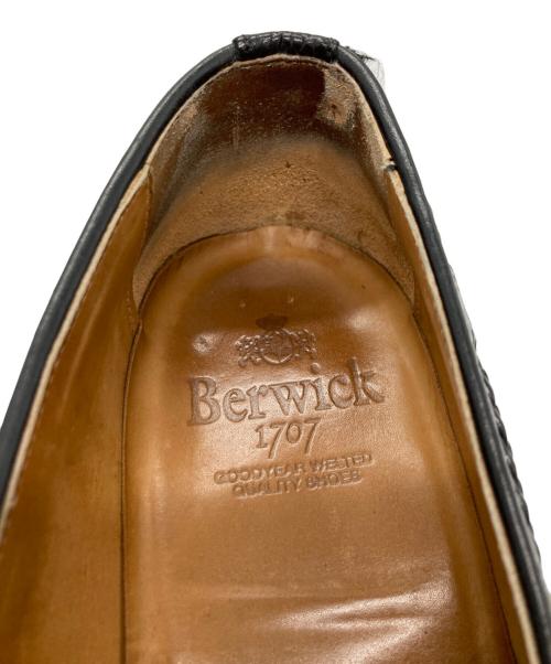 berwick（バーウィック）berwick (バーウィック) タッセルローファー ブラック サイズ:6 1/2の古着・服飾アイテム