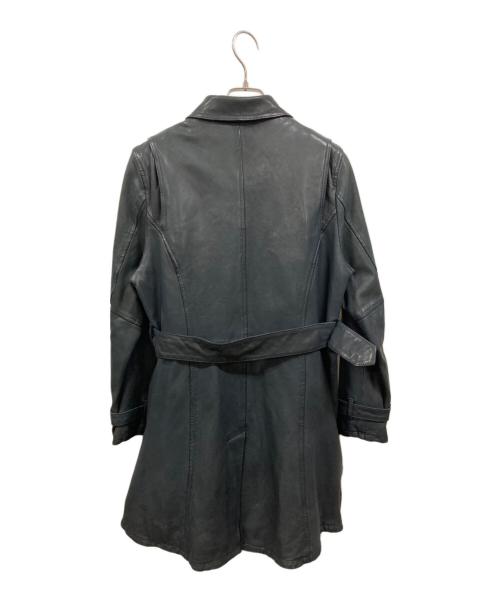 AVIREX Belle（アヴィレックス ベル）AVIREX Belle (アヴィレックス ベル) SHEEPTRENCHCOATWITHFUR/アヴィレックス ベル/6291014 ネイビー サイズ:Sの古着・服飾アイテム