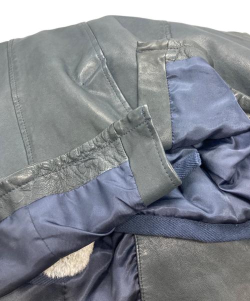 AVIREX Belle（アヴィレックス ベル）AVIREX Belle (アヴィレックス ベル) SHEEPTRENCHCOATWITHFUR/アヴィレックス ベル/6291014 ネイビー サイズ:Sの古着・服飾アイテム