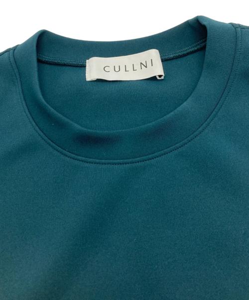 CULLNI（クルニ）CULLNI (クルニ) Zip Pocket Asymmetric Hem Tee/クルニ/23-SS-031 グリーン サイズ:1の古着・服飾アイテム