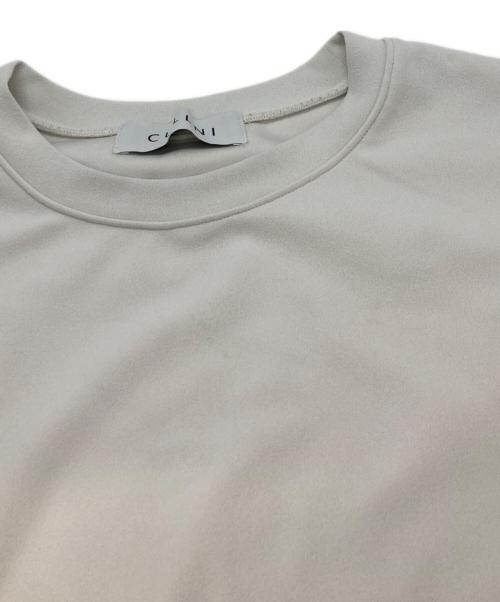CULLNI（クルニ）CULLNI (クルニ) Rounded-cutting Layered GeorgetteTee/クルニ/23-SS-023 アイボリー サイズ:1の古着・服飾アイテム