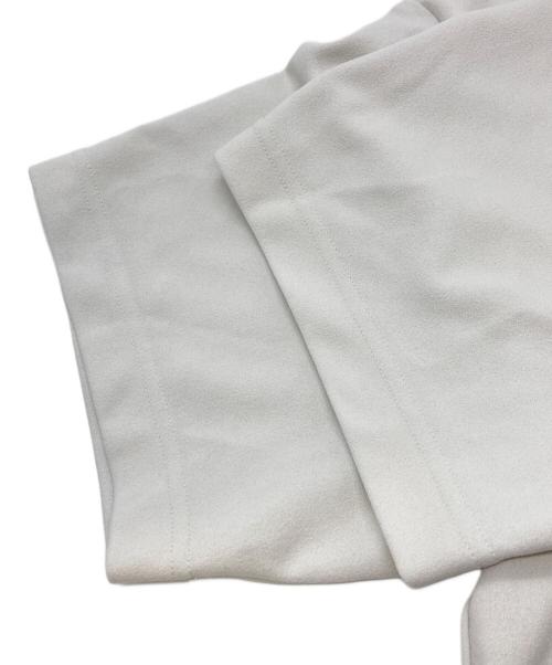 CULLNI（クルニ）CULLNI (クルニ) Rounded-cutting Layered GeorgetteTee/クルニ/23-SS-023 アイボリー サイズ:1の古着・服飾アイテム