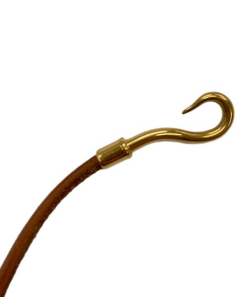 HERMES（エルメス）HERMES (エルメス) ジャンボ2連ブレスレット ブラウンの古着・服飾アイテム