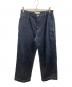 STUDIO NICHOLSON（スタジオ ニコルソン）の古着「PYAD Selvedge Denim/スタジオ ニコルソン/51-10-721007/22SS」｜インディゴ