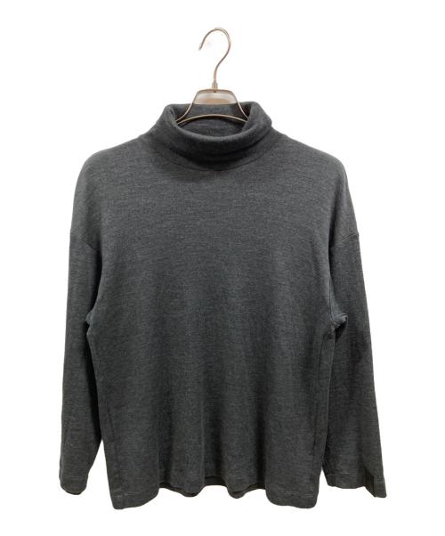 N.HOOLYWOOD（エヌ ハリウッド）N.HOOLYWOOD (エヌ ハリウッド) ハイネックウールニット/エヌ ハリウッド/2212-CS10-021 グレー サイズ:36の古着・服飾アイテム