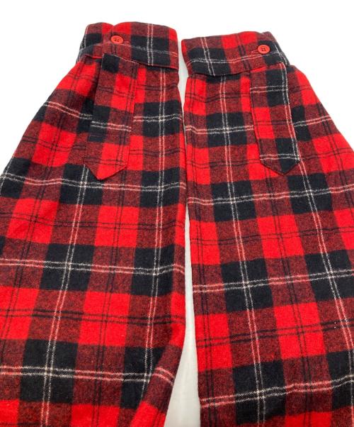 PENDLETON（ペンドルトン）PENDLETON (ペンドルトン) ウールチェックシャツ/ペンドルトン/70's レッド×ブラック サイズ:Ｌの古着・服飾アイテム