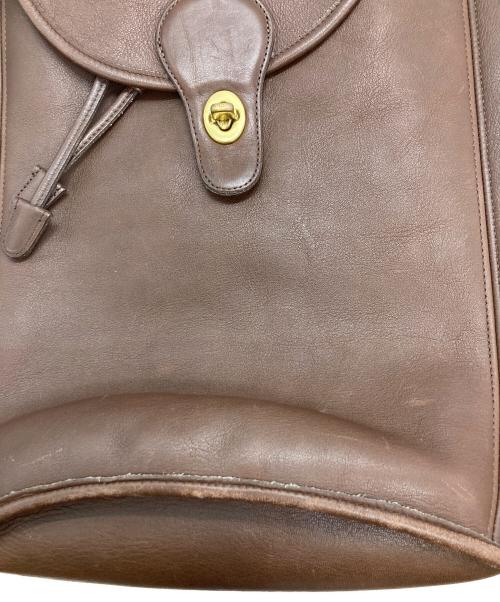 COACH（コーチ）COACH (コーチ) リュック ブラウンの古着・服飾アイテム
