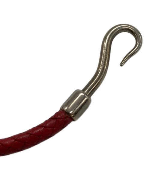 HERMES（エルメス）HERMES (エルメス) ジャンボブレスレット レッドの古着・服飾アイテム