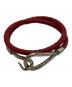 HERMES (エルメス) ジャンボブレスレット レッド：6000円